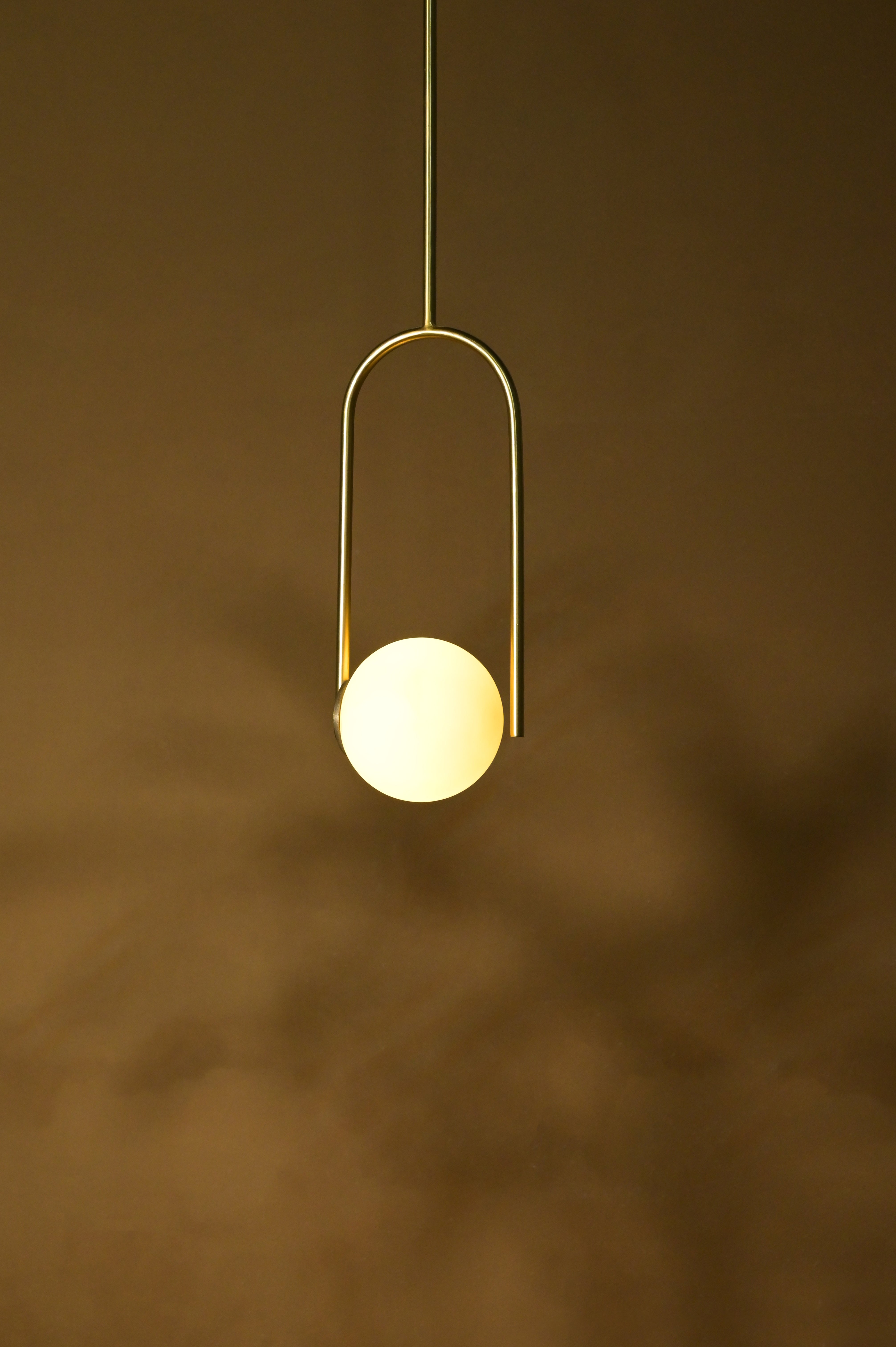 Aurum Pendant Lamp - L:6 x W:6 x H:52 In inches / Metal - Lighting