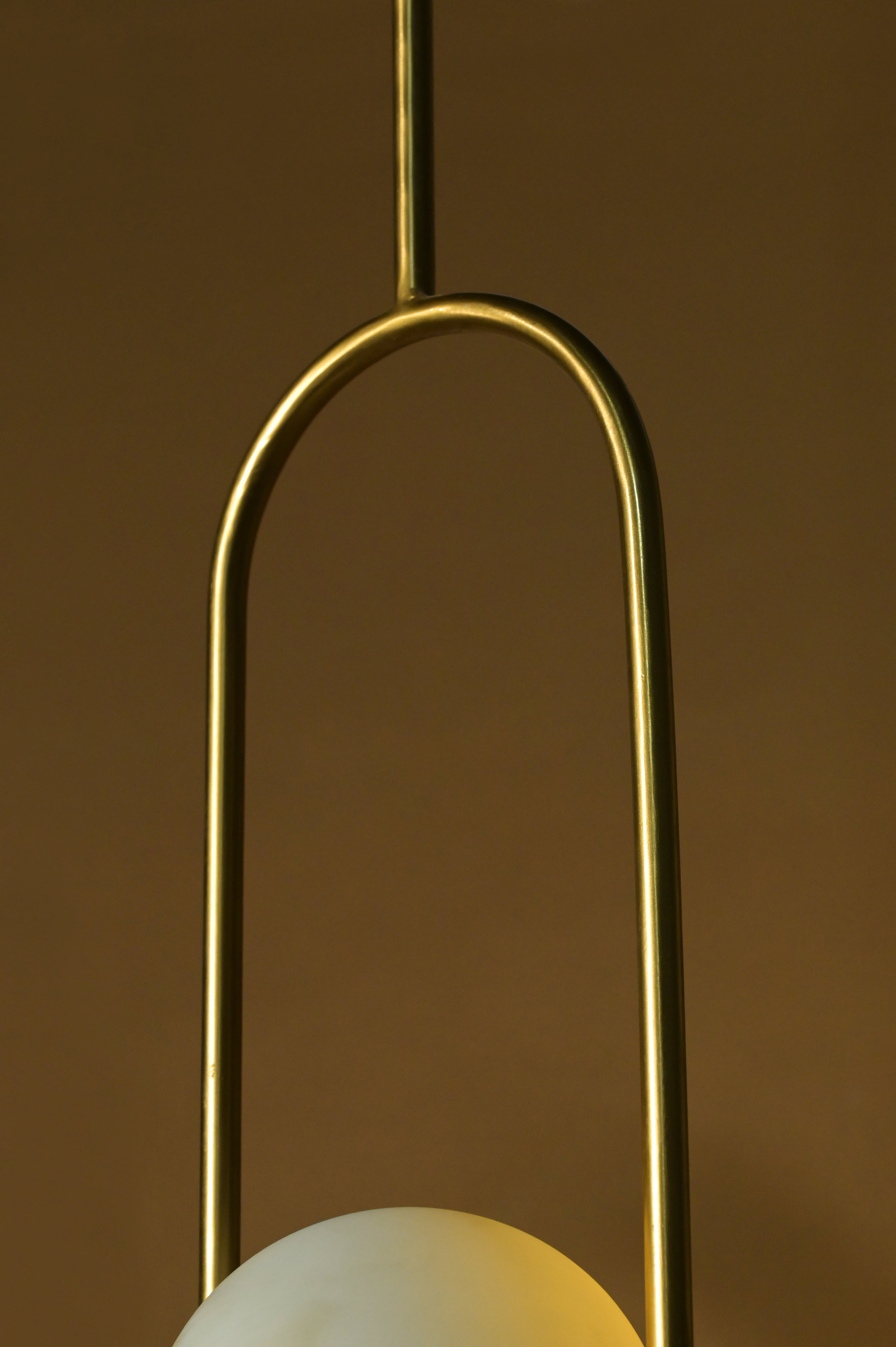Aurum Pendant Lamp - L:6 x W:6 x H:52 In inches / Metal - Lighting