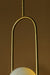 Aurum Pendant Lamp - L:6 x W:6 x H:52 In inches / Metal - Lighting