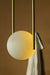 Aurum Pendant Lamp - L:6 x W:6 x H:52 In inches / Metal - Lighting