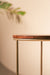 Aurum Side Table - Brown & Gold / L:30 x W:30 x H:42 In Cms / Metal & Wood - Indoor Furniture