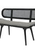 Avalon Cane Bench - Furniture