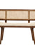Avalon Cane Bench - Furniture