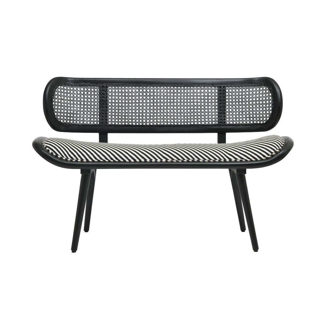 Avalon Cane Bench - Furniture