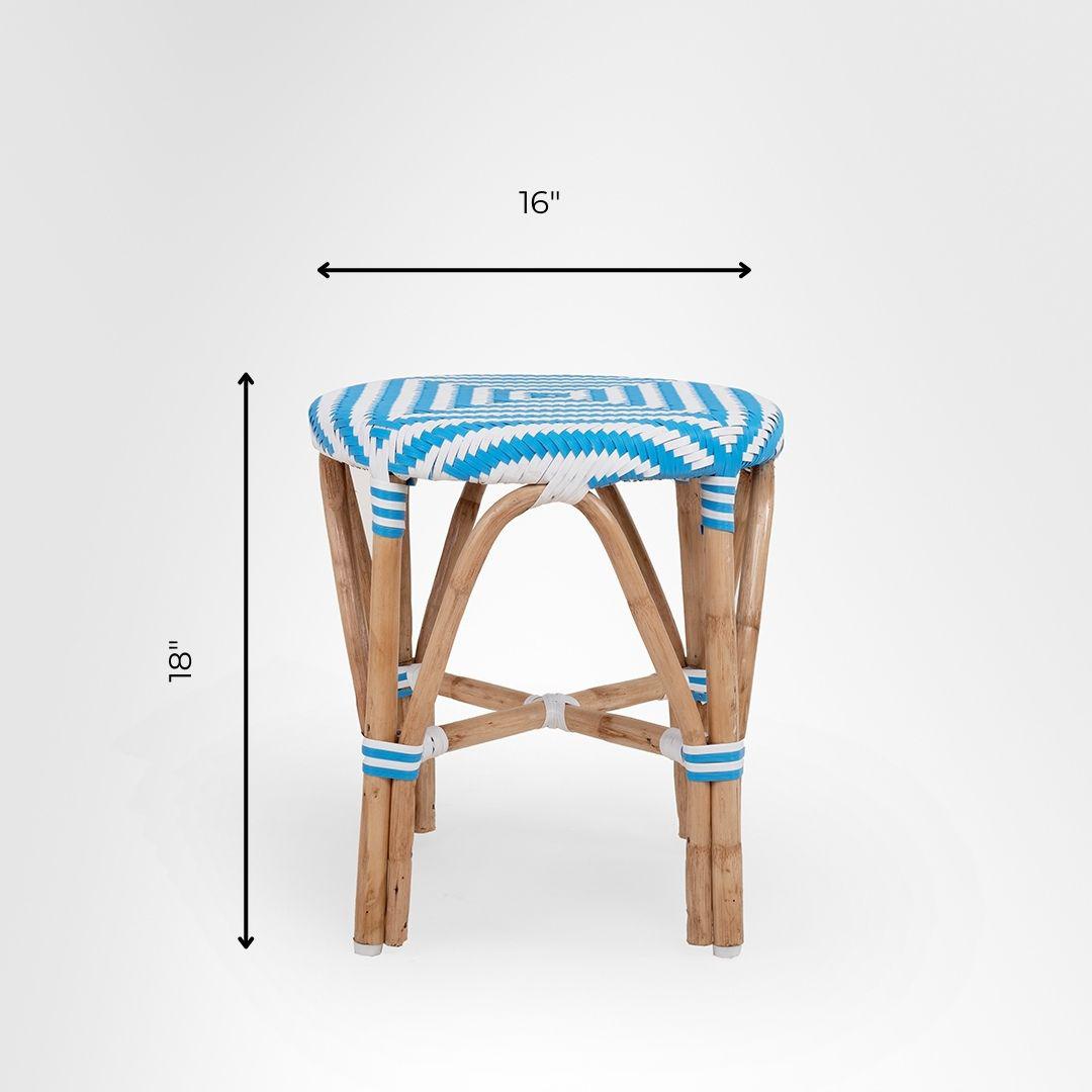 B Popsicle Cane Stool/ Side Table