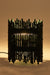 Bamboo Wall Light - Green / Cast Aluminium / 25L X 15W X 38H In Cms - lighting