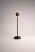 Bar Glow Table Lamp - Frosted / 60 inches, Width - 4 inches, Height: 24 inches / MS, Glass - Lighting