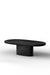 Basalt Coffee table - L:42’’ x B:22’’ x H:12.5’’ In Inches / Black Distressed and Charcoal Sheesham and Top; Black