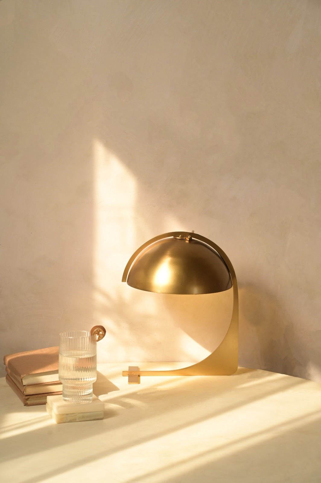 Bask Table Lamp - L:11 x W:10 x H:14 In inches / Metal - Lighting