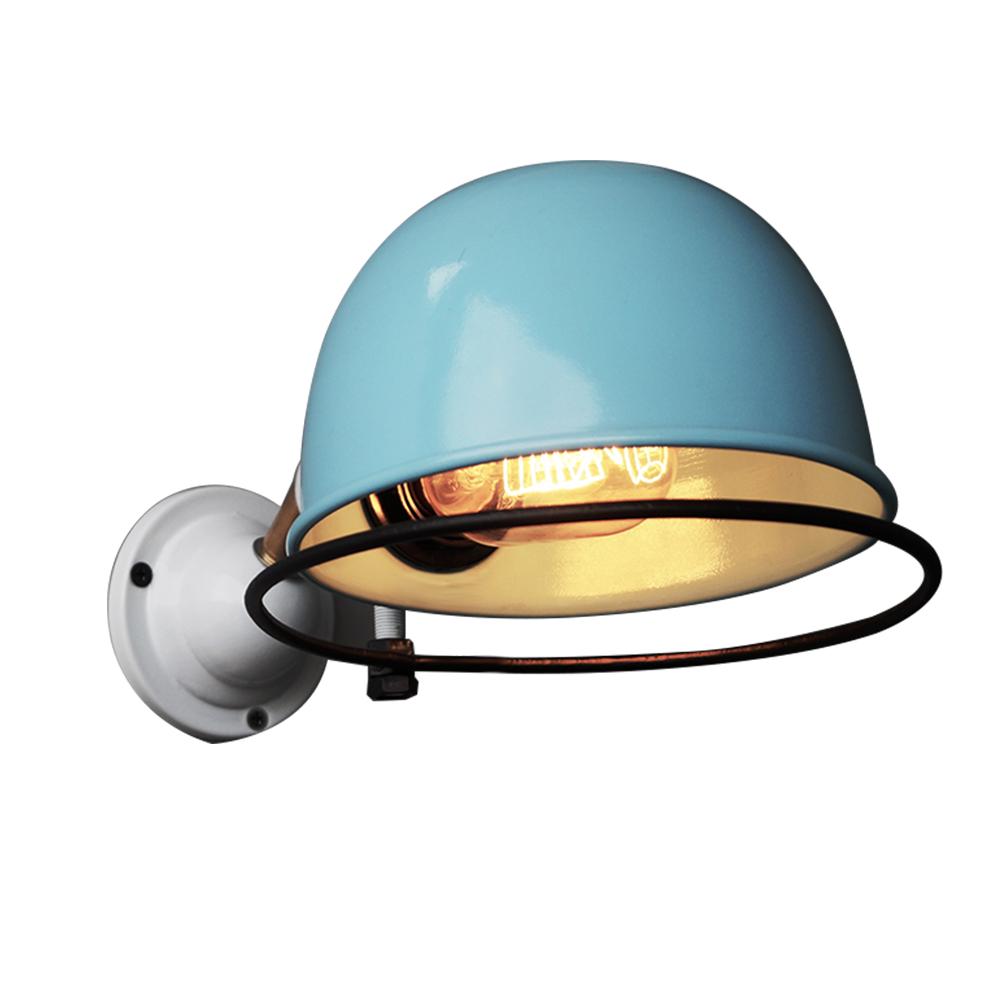 Classic Blue De Stijl Inspired Wall Light