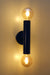 Sleek Blue Wall Lamp: Enhance Your Space with Dual Illumination