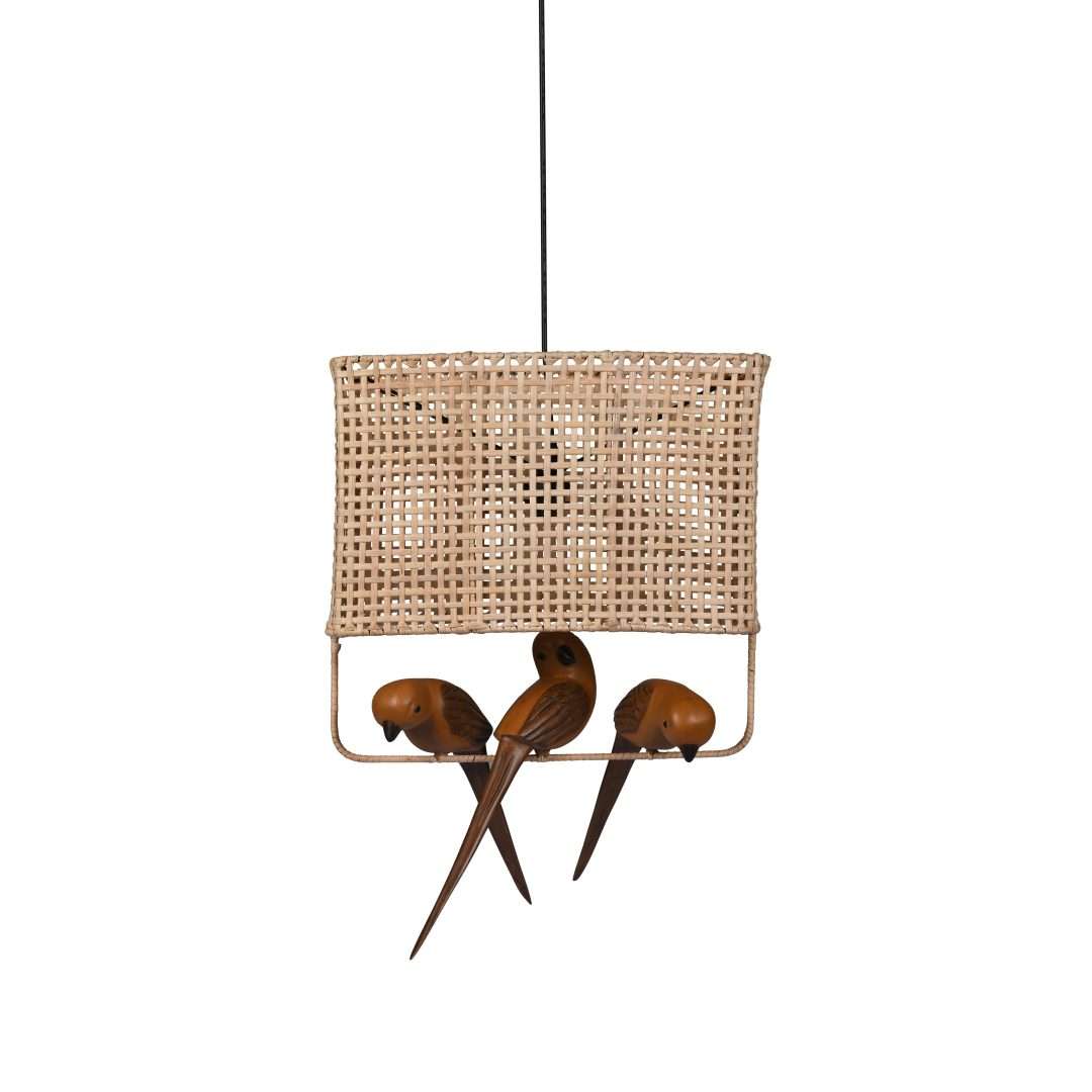Birdie Cane Pendant Lamp - Lighting