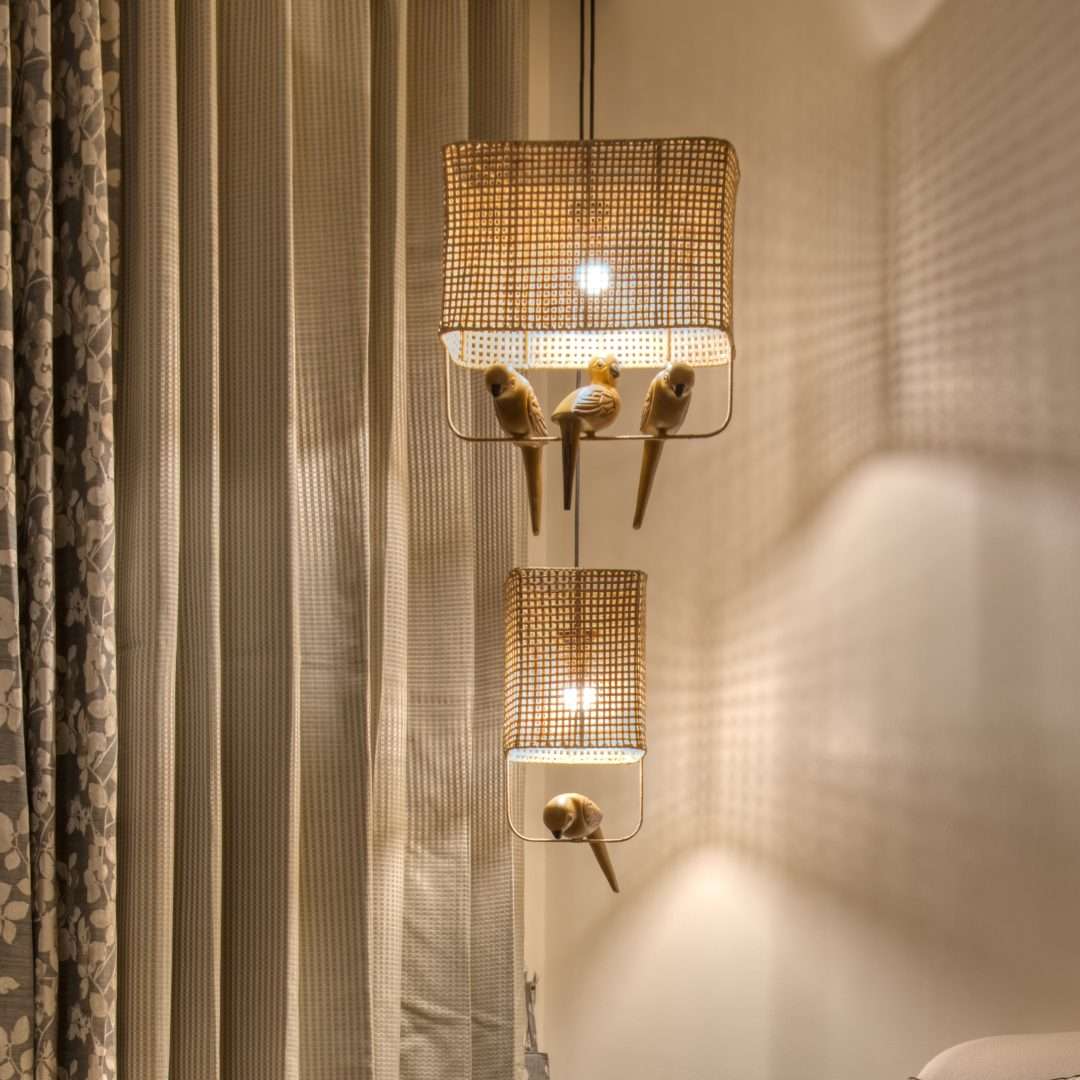 Birdie Cane Pendant Lamp - Lighting