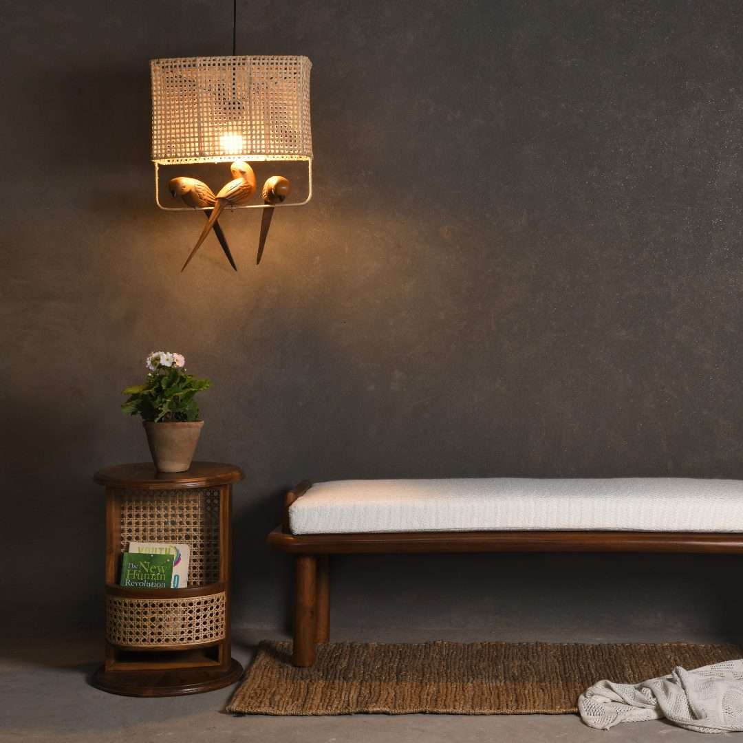 Birdie Cane Pendant Lamp - Lighting