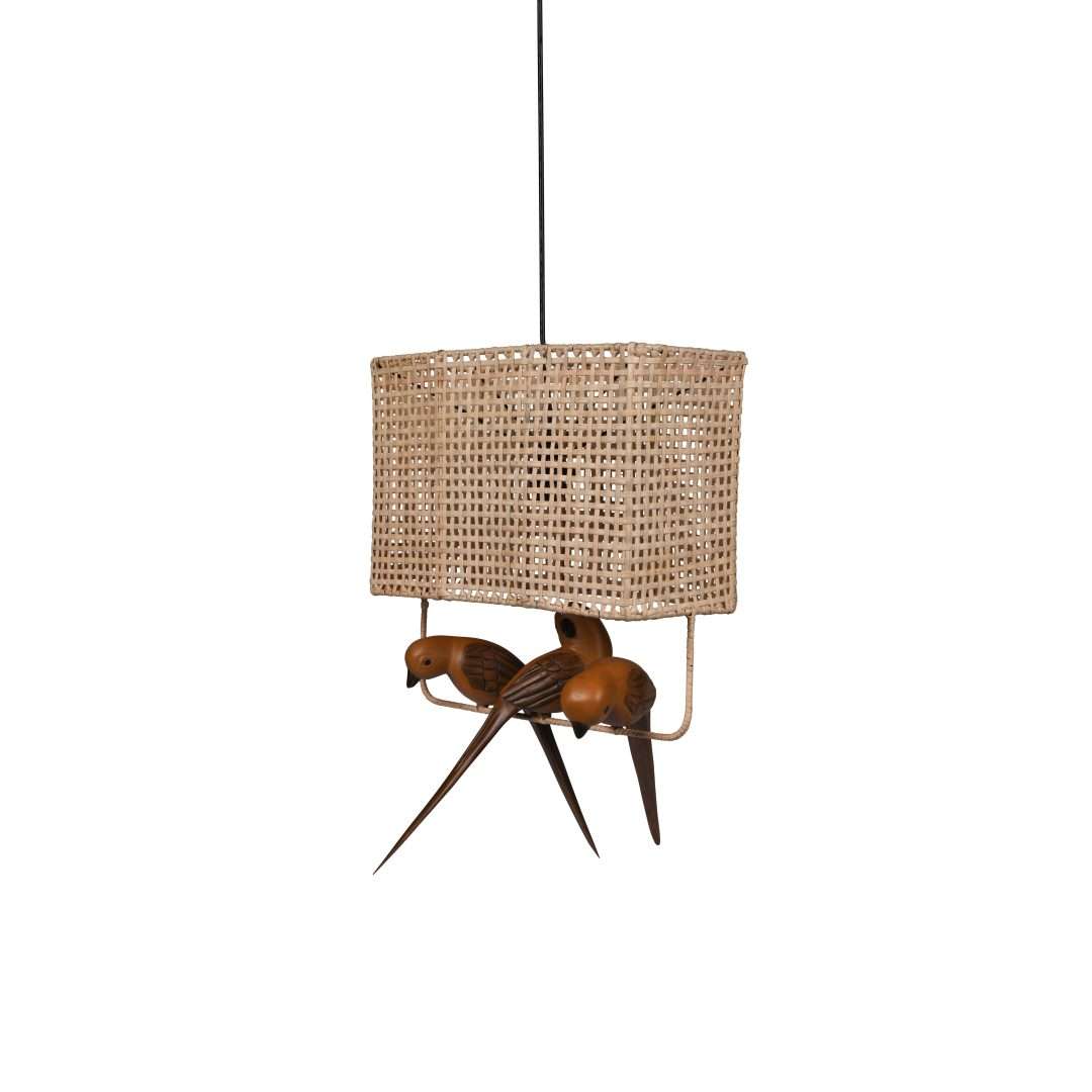 Birdie Cane Pendant Lamp - Lighting