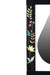 Black Beauty Wall Mirror - Black / Teakwood and mirror / L: 18.25’’ W: 1.25’’ H: 24’’ - Decor