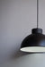 Black Bold 12 Inch Minimal Style Mid Century Modern Lamp