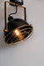 Black Gold Low Ceiling Lamp Vintage Style Lighting