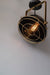 Black Gold Low Ceiling Lamp Vintage Style Lighting