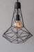 Black Industrial Geometric Pendant Lighting Retro Ceiling Lamp V2.0