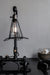 Black Retro Grill Iron Pipe Lamp Industrial Rustic Style Design