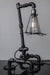 Black Retro Grill Iron Pipe Lamp Industrial Rustic Style Design