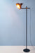 black floor lamp
