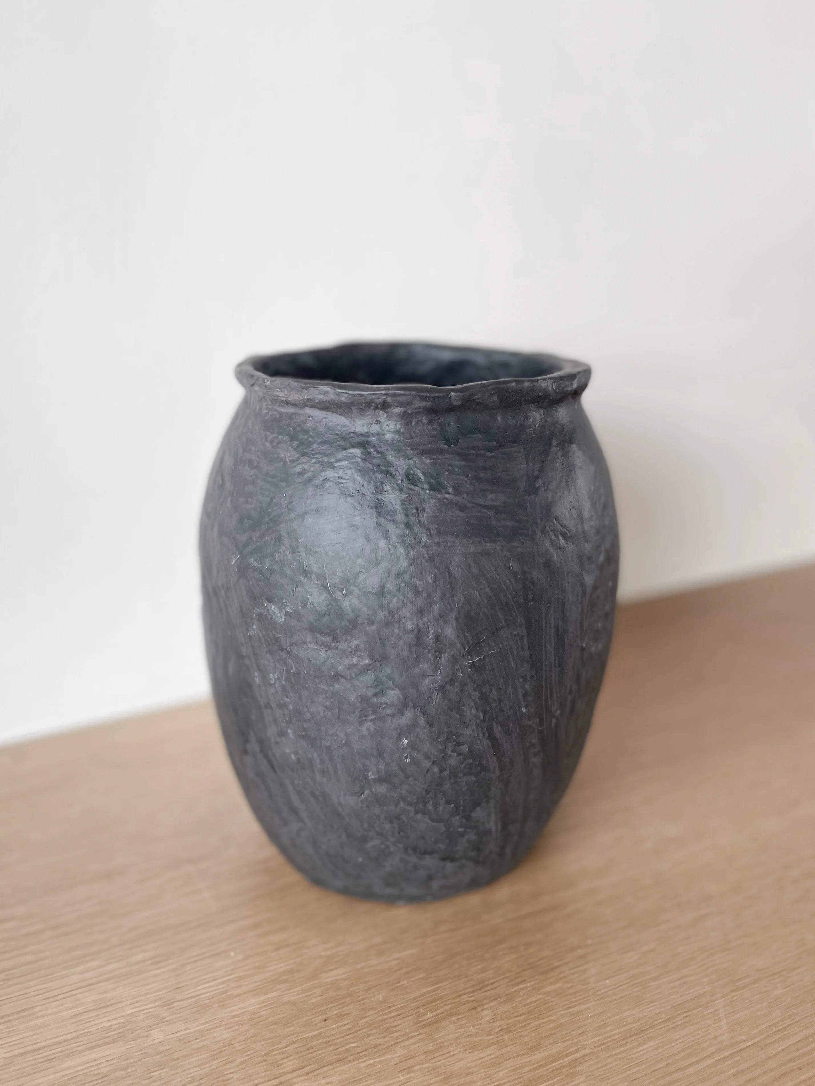 Paper Mache Circular Vase