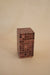 Blockette Side Table - 12’’ x 12’’ x H 24” / Tile, Wood, Steel Skirting - Side Table
