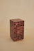Blockette Side Table - 12’’ x 12’’ x H 24” / Tile, Wood, Steel Skirting - Side Table
