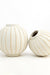 Bloma Terracotta Vase Set of 2 - CM - L:- 29.5 x W:- 29. / Marble and Aluminium - Décor