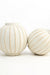 Bloma Terracotta Vase Set of 2 - CM - L:- 29.5 x W:- 29. / Marble and Aluminium - Décor