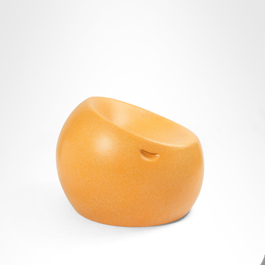 Bloom Chair - Yellow / D: 28’’ H:20 / FRP