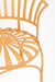 Bloom Patio Chair - Seating Height: 15 x Width:17 x Total Height: 35 x Depth: 14 In inches / Yellow / Metal - Outdoor