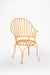 Bloom Patio Chair - Seating Height: 15 x Width:17 x Total Height: 35 x Depth: 14 In inches / Yellow / Metal - Outdoor