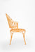Bloom Patio Chair - Seating Height: 15 x Width:17 x Total Height: 35 x Depth: 14 In inches / Yellow / Metal - Outdoor