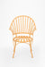 Bloom Patio Chair - Seating Height: 15 x Width:17 x Total Height: 35 x Depth: 14 In inches / Yellow / Metal - Outdoor