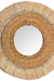 Boheme Jute Moonjh Grass Mirror - Natural / Moonjh grass, jute, mirror and plywood / D: 30’’ W: 1’’ - Decor