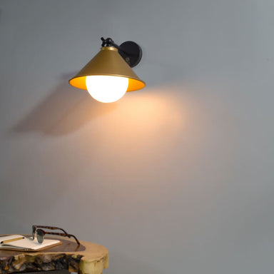 Bohemian Loft Interior Wall Sconce In Gold