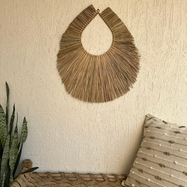 Bohemian Seagrass Wall Decor - Natural / Sea Grass - Decor