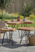 Borneo Accent Tables Set of 3 - Teak Wood / L:50 x B:50 x H:48 In cm - Indoor Furniture