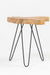Borneo Accent Tables Set of 3 - Teak Wood / L:50 x B:50 x H:48 In cm - Indoor Furniture