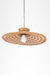 Botanic Halo Pendant Lamp - Dia: 15’’ / Beige / BANANA ROPE - Lighting