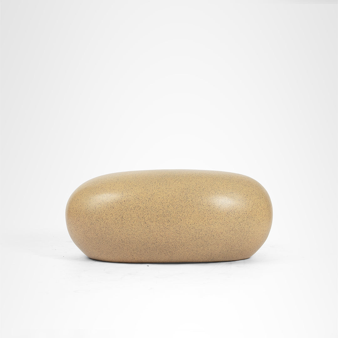 Boulder - Speckled Cream / FRP / W: 36’’ D: 19’’ H: 14.5’’