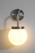 bras gold wall lamp