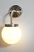 brass antique wall light