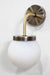 brass finish wall lamp for bedroom