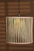 Breeze Barrel Pendant Lamp – lit ambience shot