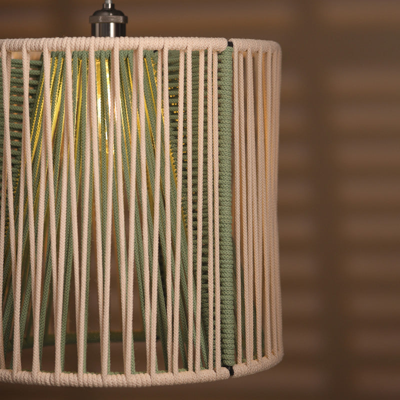 Breeze Barrel Pendant Lamp – close-up of the shade detailing