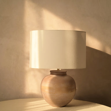 Brim Table Lamp - L:14 x W:14 x H:20 In inches / Aluminium - Lighting